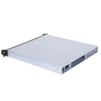 Boîtier PC industriel personnalisé, châssis de serveur 1U monté en rack. Unité complète SGCC. Longueur du corps 480 mm. Boîtier métallique.