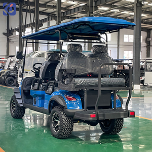 Carrito de Golf de 6 Plazas con Batería de Litio Personalizada, Techo con Panel Solar, Homologado para Circular por la Calle, para Comunidades con Portones - Product Image 4