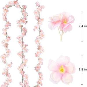 פרחים מלאכותיים, פריחת גפן תליית גפן גפן עבור חתונה בבית גן - Product Image 2