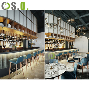 Equipo <span class=keywords><strong>de</strong></span> muebles <span class=keywords><strong>de</strong></span> diseño interior para restaurante, cabinas con mesas - Product Image 3