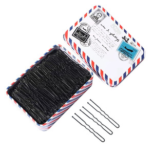 <span class=keywords><strong>Moño</strong></span> de pelo Bobby Pins Pin en forma de U con caja de pinzas <span class=keywords><strong>para</strong></span> el pelo <span class=keywords><strong>para</strong></span> Clip <span class=keywords><strong>Ballet</strong></span> Hair Net <span class=keywords><strong>para</strong></span> mujeres - Product Image 1