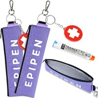 Vente chaude : Étui de voyage étanche pour EpiPen, idéal pour les allergies, l'asthme, les urgences sportives et en plein air - Étui seul