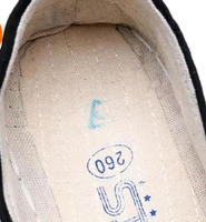 Chaussures de Kung Fu et Tai Chi pour hommes Veca Vc, paire de 2, dessus en toile, doublure en tissu de coton, semelle intermédiaire en caoutchouc, semelle extérieure absorbant la transpiration