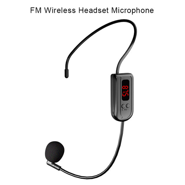 Good Price Fast Delivery Cardioid Portable FM MIC Long Range Wireless Headset Microphone