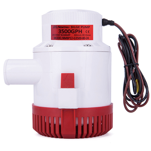 3000 GPH 24V mini pompe de cale de <span class=keywords><strong>bateau</strong></span>/pompe de cale non automatique à <span class=keywords><strong>moteur</strong></span> - Product Image 2