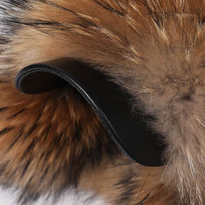 Sombrero de <span class=keywords><strong>aviador</strong></span> de piel de mapache <span class=keywords><strong>ruso</strong></span> de alta calidad para adultos, gorras deportivas cálidas de invierno con orejeras, diseño femenino liso para fiestas - Product Image 5