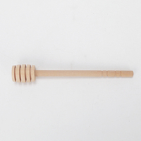 Mini bâtonnets de miel en bois écologiques de 3 pouces Distributeur de sirop Cuillère Confiture Tige d'agitation Café Thé Vaisselle promotionnelle