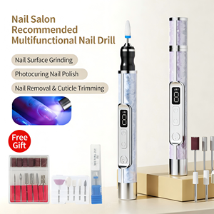 Máquina de manicura multifunción recargable para remover esmalte en gel, pulir uñas y recortar cutículas - Product Image 5