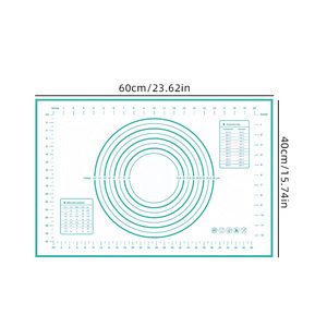 Tapete de Silicona de Alta Calidad para Hornear, Grado Alimenticio, con Graduación para Amasar y Estirar Masa con Precisión, para Uso en Repostería - Product Image 4