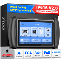 Alat Diagnostik Mobil XTOOL IP616 EU Ver. Mesin Pemrograman Kunci Mobil dengan Pembaruan Gratis Seumur Hidup Dua Arah