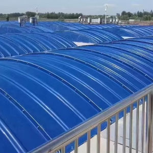 Material de fibra de vidrio personalizado Anti corrosión FRP Composites cubierta plástico fibra de vidrio aguas residuales piscina tanque cubierta placa - Product Image 1