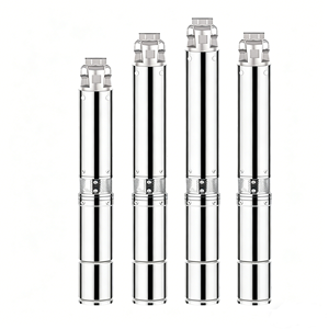 <span class=keywords><strong>Pompe</strong></span> submersible multi-étages à haute pression 130QJ 35m³/h en acier inoxydable, à bain d'huile, pour l'approvisionnement en eau des puits et l'irrigation - Product Image 1