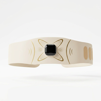 Ceinture de massage abdominale portable rechargeable COSMO EMS avec fonction de chauffage et de vibration pour le confort utérin, idéale pour la remise en forme à domicile