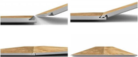 Planches de sol en vinyle SPC de luxe, 100% imperméables et ignifuges