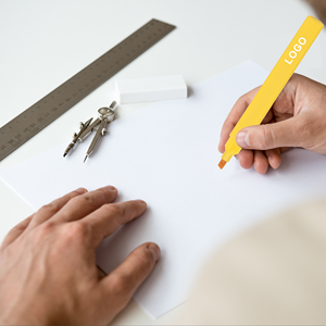 Surligneurs <span class=keywords><strong>pastel</strong></span> Morandi OEM/ODM, surligneurs personnalisés avec logo, pointe biseautée, pour cadeaux promotionnels d'entreprise - Product Image 5