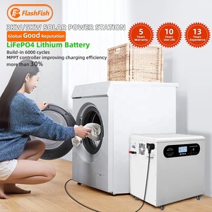 Générateur solaire au lithium de 3000W 5000 <span class=keywords><strong>W</strong></span> 3000W 5000 <span class=keywords><strong>W</strong></span> Watt 220V système de centrale électrique portable 3KW 5KW LiFePO4 batterie de stockage d'énergie - Product Image 6