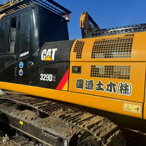 รถขุดไฮดรอลิก Caterpillar 329 D2 มือสอง เครื่องยนต์ดีเซล มอเตอร์เกียร์ ปั๊ม พร้อมอุปกรณ์เสริมอเนกประสงค์ น้ำหนัก 21 ตัน ของแท้จากญี่ปุ่น - Product Image 1