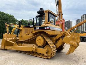 Bulldozer sur chenilles Caterpillar utilisé de haute qualité D7H avec ripper à vendre Bulldozer chat d'occasion D7G D7G2 D7R - Product Image 3