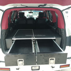 Boîte à outils métallique intérieure pour 4x4, tiroirs de benne, système de rangement robuste anti-UV pour cabine simple ou double, compatible avec Gu Patrol Offroad - Product Image 3