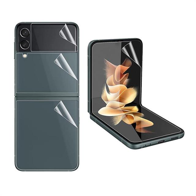 For Samsung Galaxy Z Flip 4 Mobile Phone Full Coverage Hydrogel Tpu Film Anti Screen Protector for Galaxy Z Flip 3 5 6 7