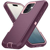 Coque de protection antichoc compatible avec iPhone 17 Pro, iPhone 16, Samsung S25 Ultra
