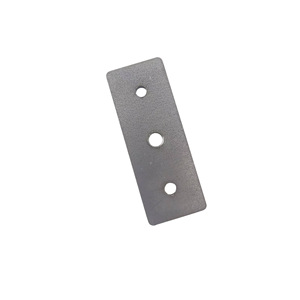 Custom Made Metal Connecting Plate 60x22.5x3mm Stamped Carbon Steel <b>Hardware</b> Gasket Part YDQ0320 - Product Image 2