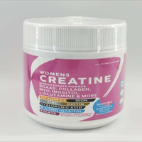 Créatine Monohydrate en Poudre OEM pour Femmes avec Collagène, Inositol et BCAA – Qualité Santé et Bien-être – Favorise la Masse Musculaire Maigre et la Santé de la Peau