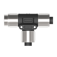 Connecteur de capteur 1-3/8 pouces, étanche IP67, 600V, fiche de raccordement filetée, câble de 2 m, connecteur 4 broches