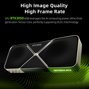 Portátil para Juegos de 16.1 Pulgadas 16:10 RTX3050 I7-9750H 6 Núcleos 2.6GHz GDDR6 Alto Rendimiento Refrigeración 60Hz 1920x1200 SSD 32GB Inglés 16.1-i - Product Image 2