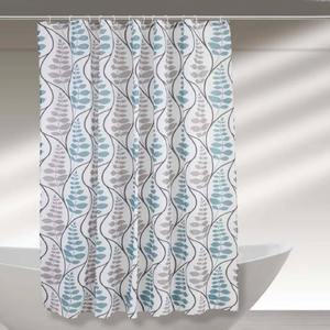 TENDA DA DUSCHIO IN PEVA 200X240 CM CON FOGLIE MULTICOLORI - Product Image 1