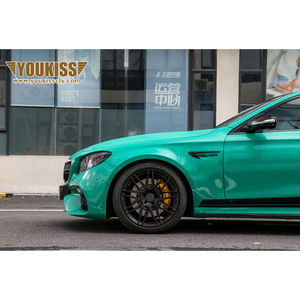 Kit de carrocería de alta calidad para 17-20 <span class=keywords><strong>Benz</strong></span> Clase <span class=keywords><strong>E</strong></span> W213 que se modifica al nuevo estilo de parachoques de coche difusor de guardabarros de rejilla de parachoques delantero - Product Image 6