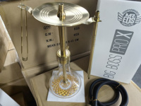 Grande chicha arabe originale en acier inoxydable, luxe léger, MR EDS BIG BOSS PROX