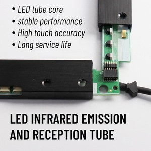 32 <span class=keywords><strong>42</strong></span> 43 49 50 55 65 75 inch USB IR cảm ứng khung cảm biến 40 điểm hồng ngoại màn hình cảm ứng Bảng điều chỉnh <span class=keywords><strong>Overlay</strong></span> Kit - Product Image 5