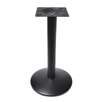 Pied de Table en métal pour Restaurant, fabrication de meubles de Restaurant, 4 pièces