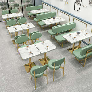Juegos de restaurante YINMA, muebles, mesa de comedor con sillas, muebles de cafetería, mesas y sillas de café, entrega rápida - Product Image 2