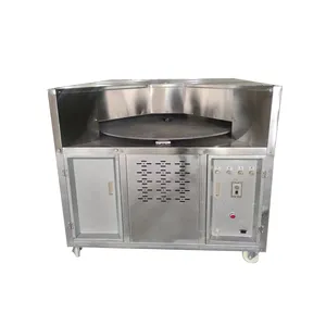 Elektrisch Gas Type Roterende Ronde Scones Machine Pitabroodje Tortilla Oven