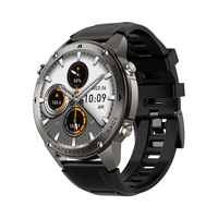 Montre intelligente AMOLED authentique DM56, 170+ sports, étanche 5ATM, boîtier métallique, GPS L1+L5, altimètre, baromètre, boussole, batterie 500mAh