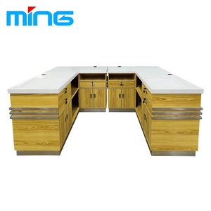 מותאם אישית זוגי צד U צורת קופאית דלפק קופה עם מסוע - Product Image 3