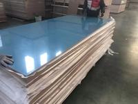 Panneaux de fibres MDF en contreplaqué pour meubles, surface PET écologique, finition haute brillance, toucher soyeux, avec certification