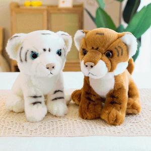 ตุ๊กตาผ้ากำมะหยี่สีส้มสุดคลาสสิกสีขาวเหมือนจริงจากภาคตะวันออกเฉียงเหนือสำหรับสัตว์ป่าที่น่ากอดนุ่มของขวัญจำลองสำหรับเด็กที่เต็มไปด้วยผ้าฝ้าย PP - Product Image 5
