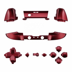 <span class=keywords><strong>LB</strong></span> <span class=keywords><strong>RB</strong></span> LT RT Parachoques Triggers D-Pad ABXY Start Back Sync Buttons Scarlet Red Juego completo de <span class=keywords><strong>botones</strong></span> para <span class=keywords><strong>Xbox</strong></span> <span class=keywords><strong>One</strong></span> S X Controller - Product Image 1