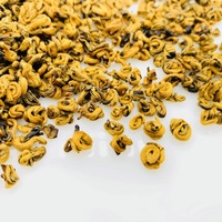 Thé noir Yunnan Golden Snail Dianhong JInluo, thé rouge de Chine, haute qualité, produit local, Kurled