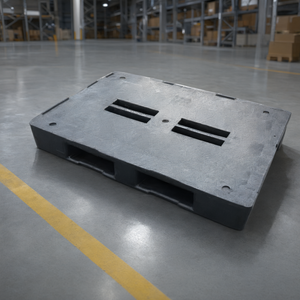 Nuevo Palet de PVC Reutilizable con Ranuras para Montacargas, Plataforma de Almacenamiento de Carga Industrial - Product Image 2
