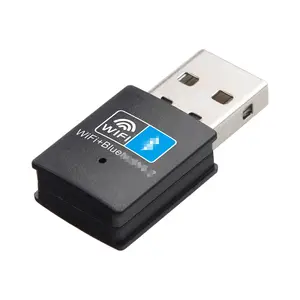 批发OEM 150Mbps迷你USB 2合1 BT 4.2 USB Wifi适配器RTL8723DU笔记本电脑电视盒