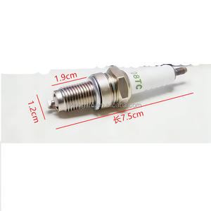 Bougie d'allumage F6T L7T <span class=keywords><strong>E5T</strong></span> A5TC CM7H BM6A pour tronçonneuse 2/4 temps, débroussailleuse, moteur à essence de moto - Product Image 2