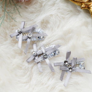 Huisdier Kat Hond Langharige hond Hoofdtooi Neus Volledige boor Beam Clip Haarspeld BB Clip Polyester Prinses Windboog FJ004 - Product Image 5