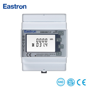 Compteur multifonction triphasé Eastron SDM630MCT-2T, 2 tarifs, communication RS485 Modbus RTU - Product Image 1