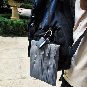 Candados reiniciables de 3 dígitos con combinación de tarjeta de dirección <span class=keywords><strong>Candado</strong></span> de cable TSA de viaje - Product Image 6