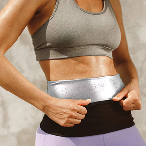 Hotsale tuta Sauna Trimmer vita per le donne vita Trainer fascia sudore per la pancia inferiore cintura di sudore per le donne - Product Image 3