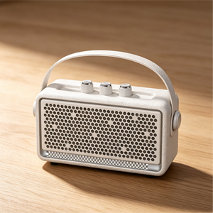 OZZIE Z3 Speaker Portabel Vintage dengan Lampu LED RGB 5.4, Siap untuk Karaoke, Cocok untuk Ponsel & Komputer